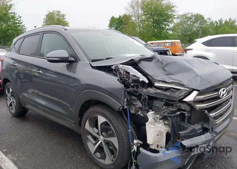 2016 Hyundai Tucson Limited из США, поврежденный, VIN KM8J3CA20GU189308